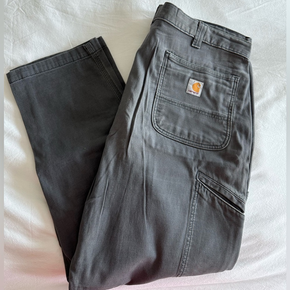 Carhartt Men's Charcoal Cargo Pants